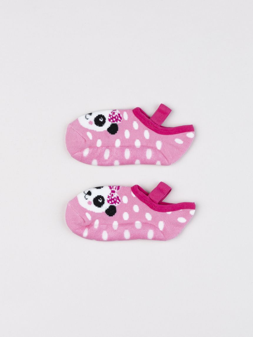 Ballerine antiscivolo bimba panda