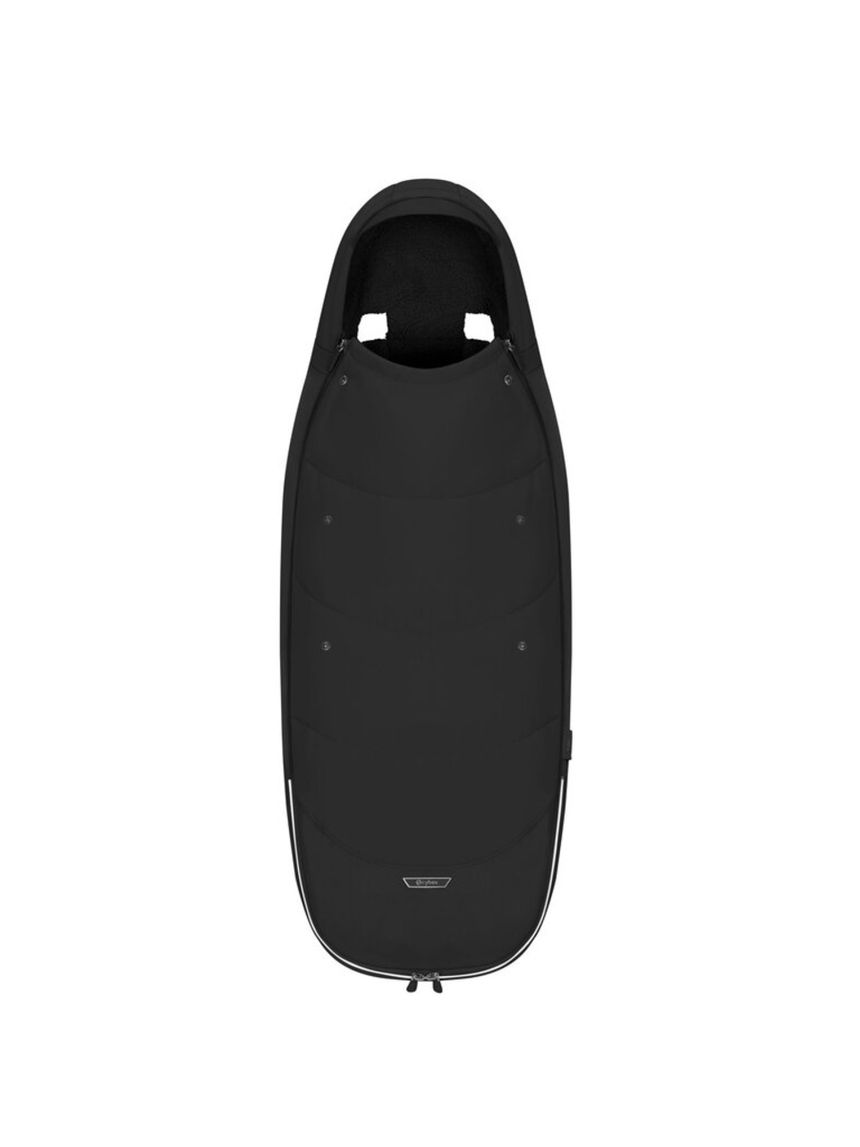 Sacco coprigame platinum footmuff sepia black - cybex platinum