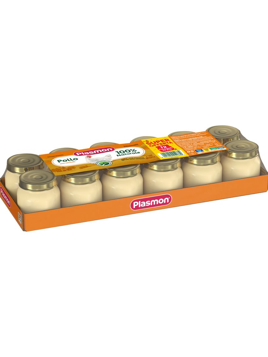 Omogeneizzato carne con pollo e cereale 12x80g - plasmon