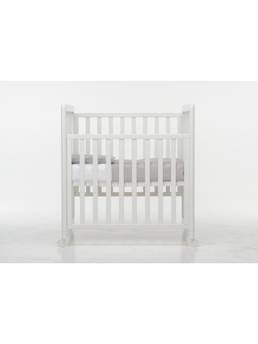 Lettino forever 8 in 1 bianco tessile grey - brevi