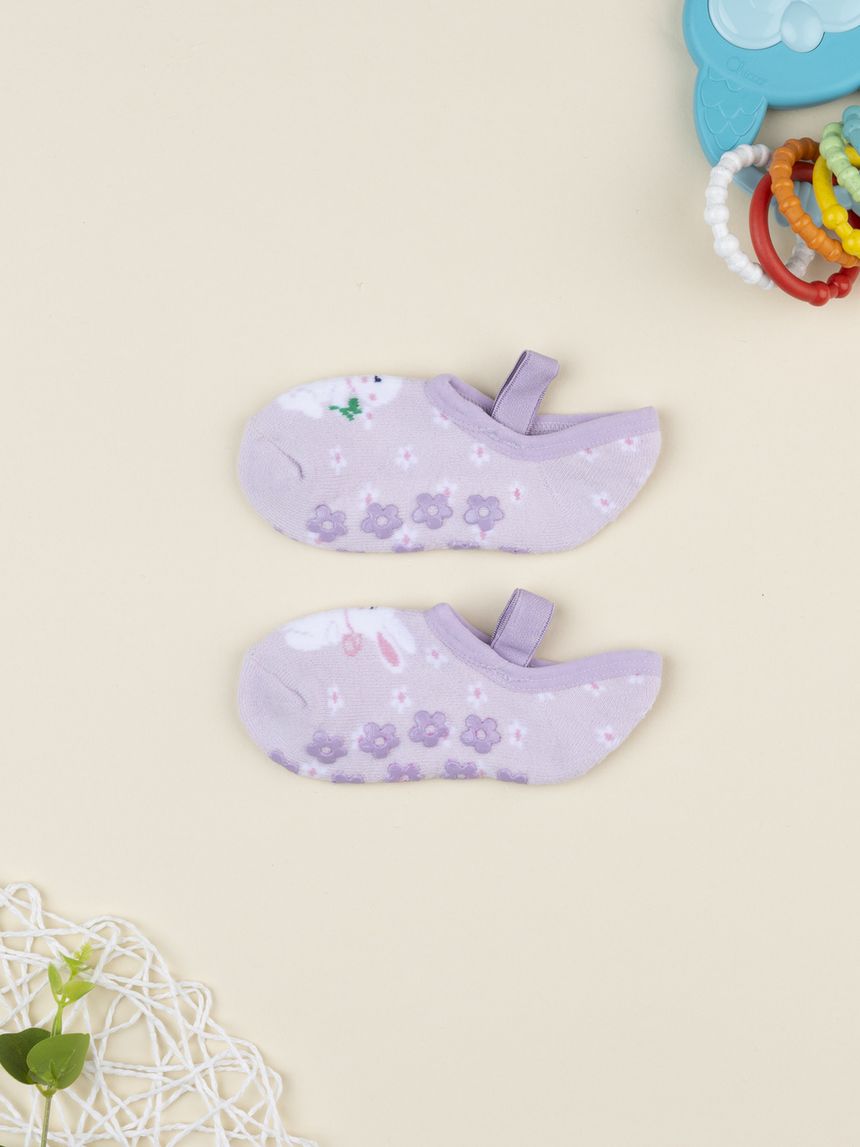 Ballerine lilla bimba coniglio