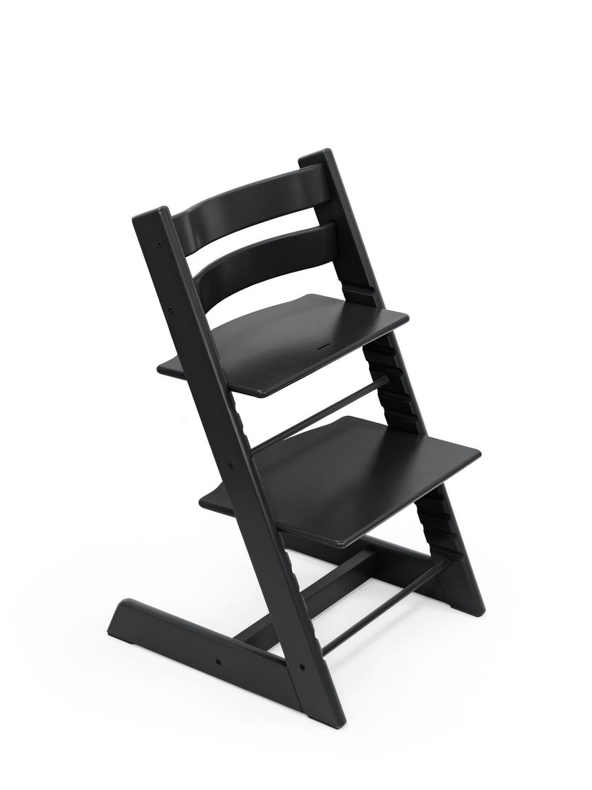 Sedia tripp trapp®  faggio - prodotto personalizzabile - nero - stokke®