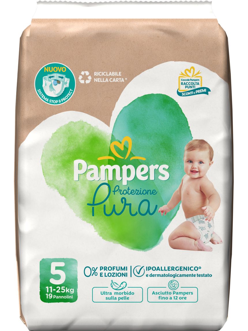 Pampers protezione pura junior x19 pezzi