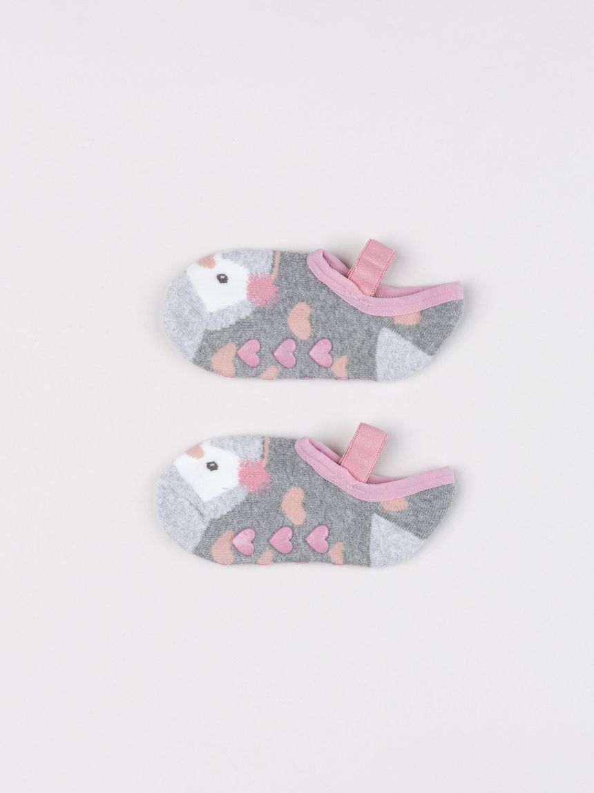Ballerine antiscivolo pinguini