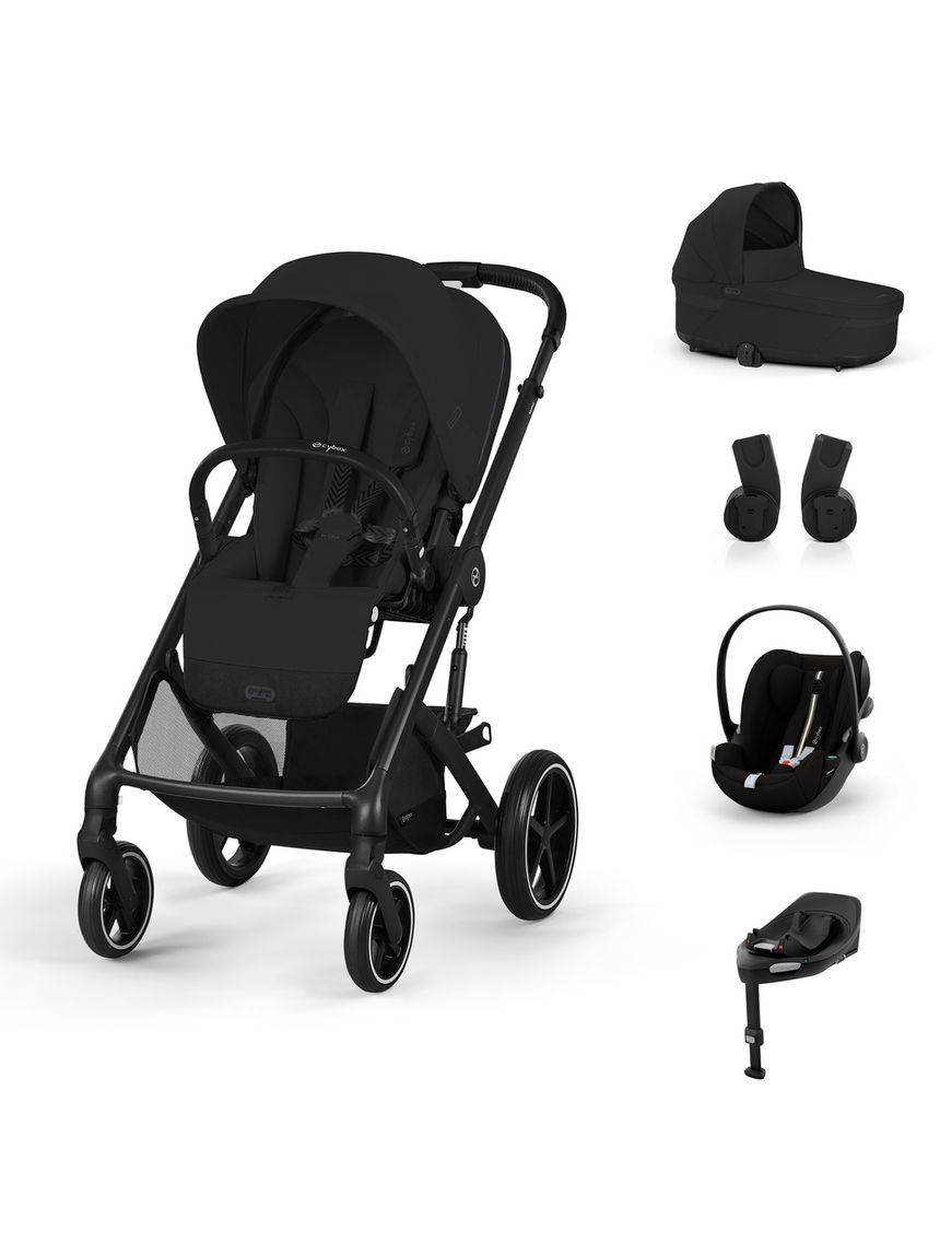 Trio balios s lux moon black con base g3 - cybex