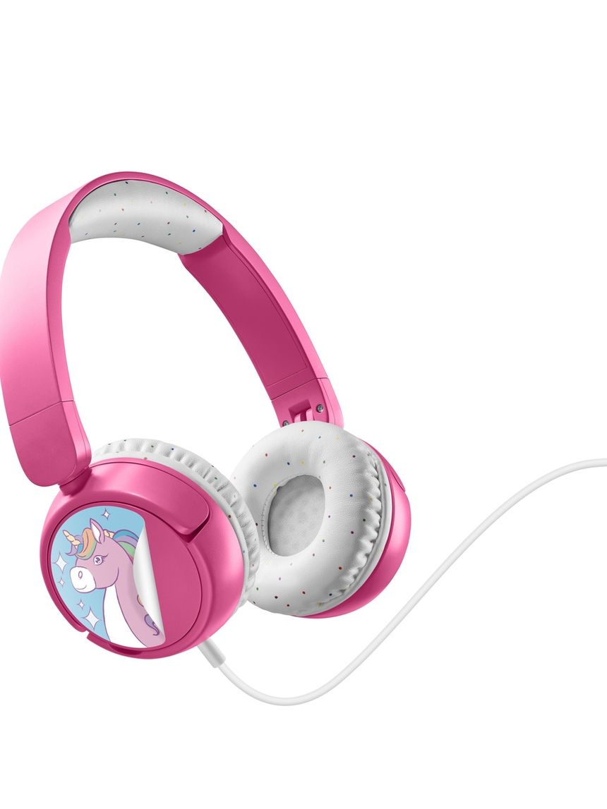 Cuffie filo 3,5 mm bimbo rosa - music sound