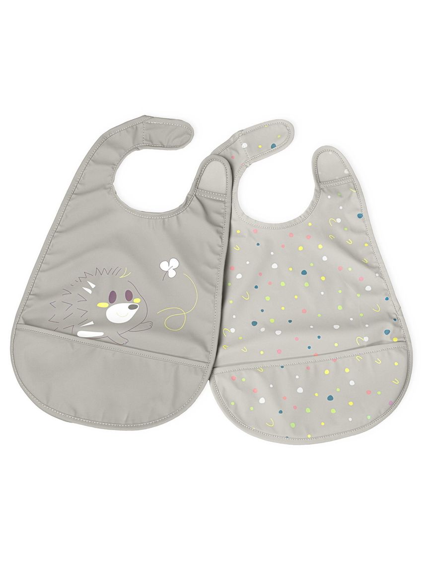 Bavagline pappa grigio 6m+ 2pz - chicco