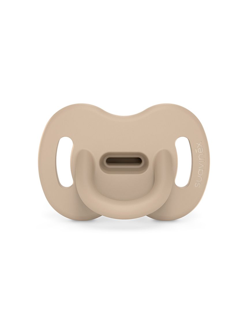 Succhietto silicone fisio sxpro 6/18 nocciola - suavinex