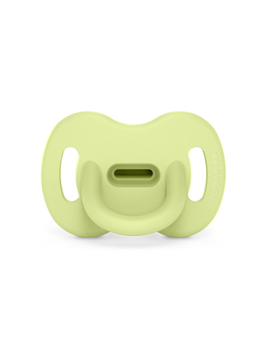 Succhietto silicone fisio sxpro 0/6 lime - suavinex