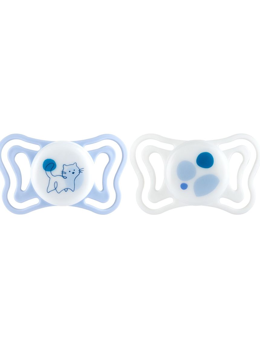 Succhietto physioforma light azzurro 2-6m - chicco