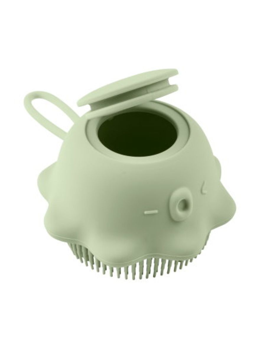 Spazzola corpo con dispenser verde - chicco