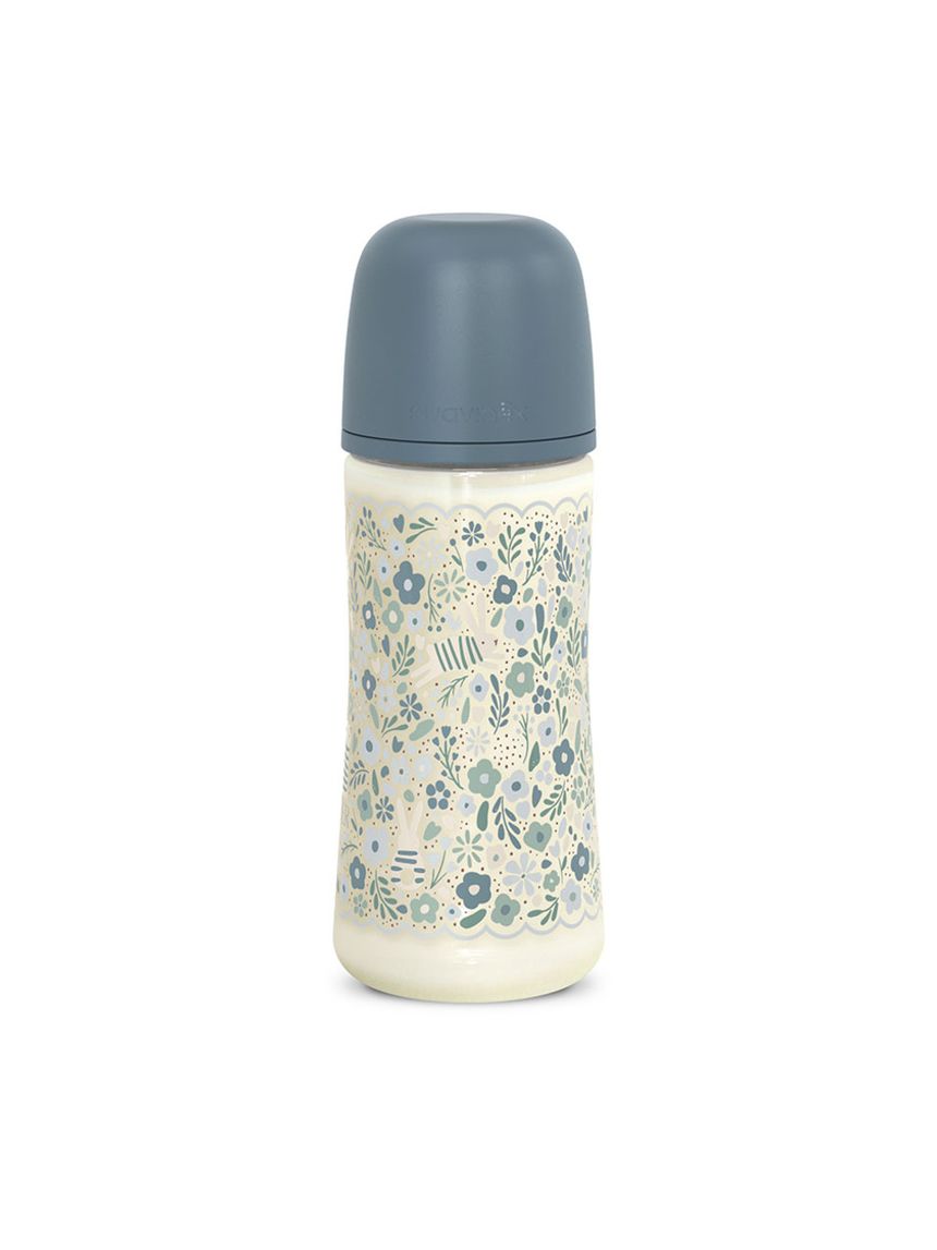 Wonderland biberon 360ml fl l liberty azzurro  - suavinex