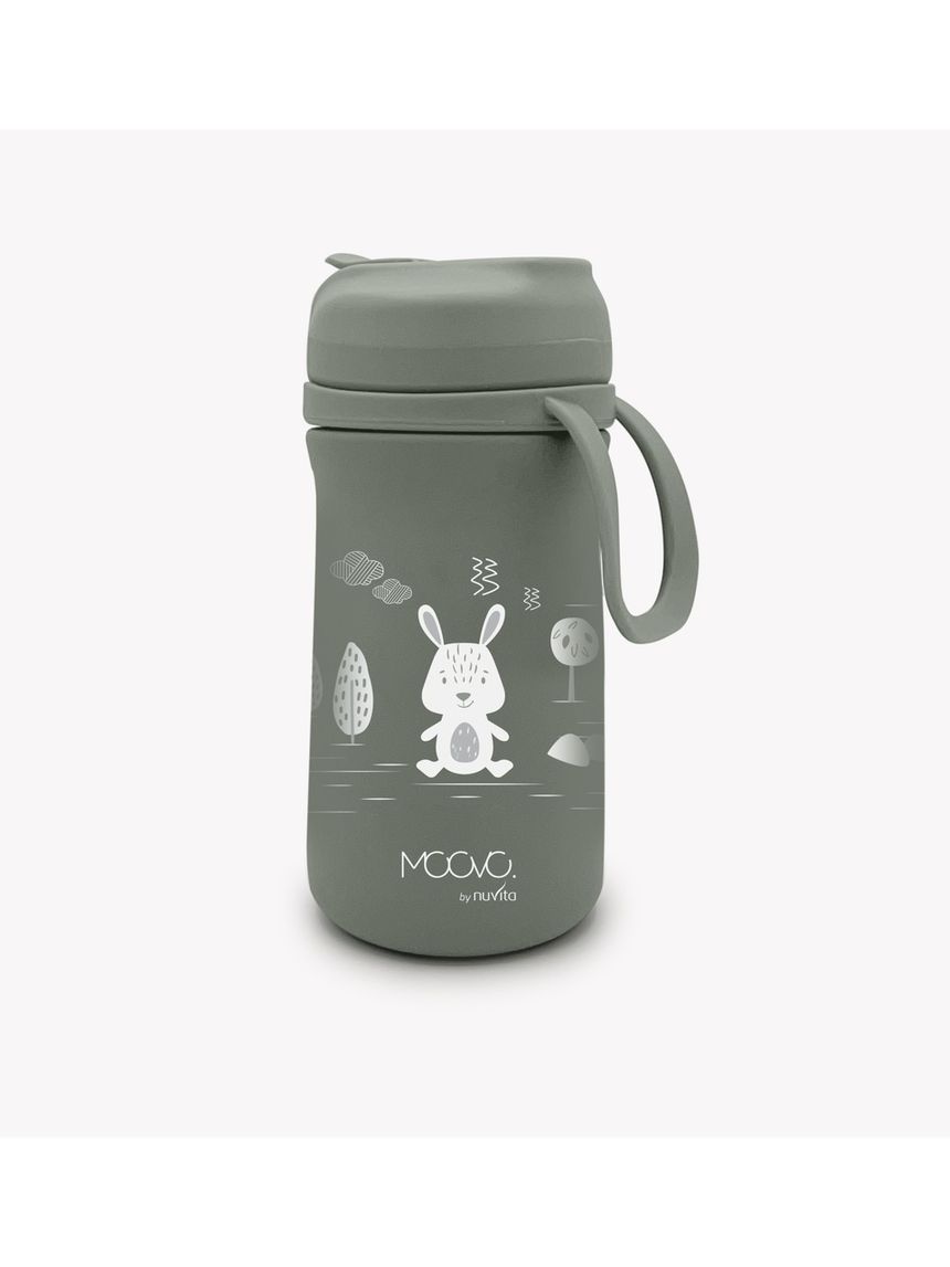 Borraccia bimbi termica in acciaio da 350ml - 4440 / sage green - nuvita