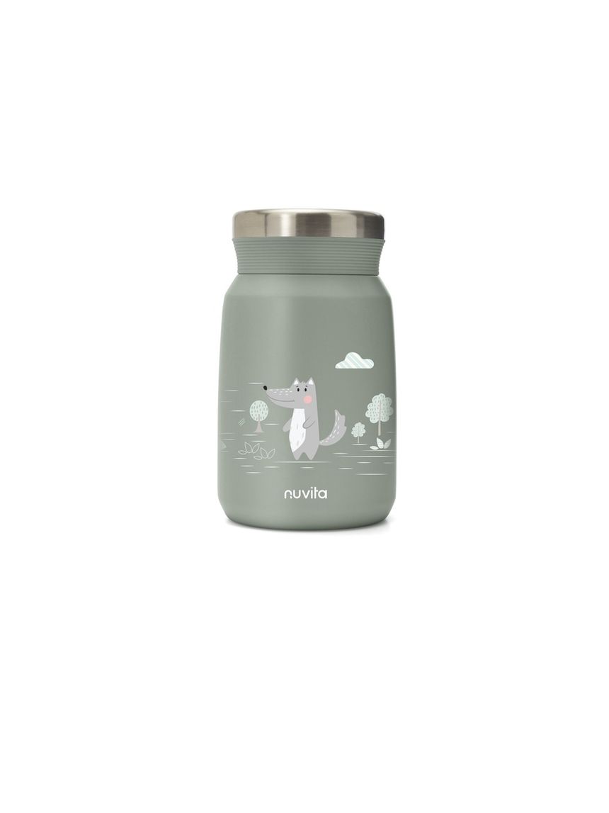 Contenitore termico per alimenti in acciaio inox da 500ml - 4472 / sage green - nuvita