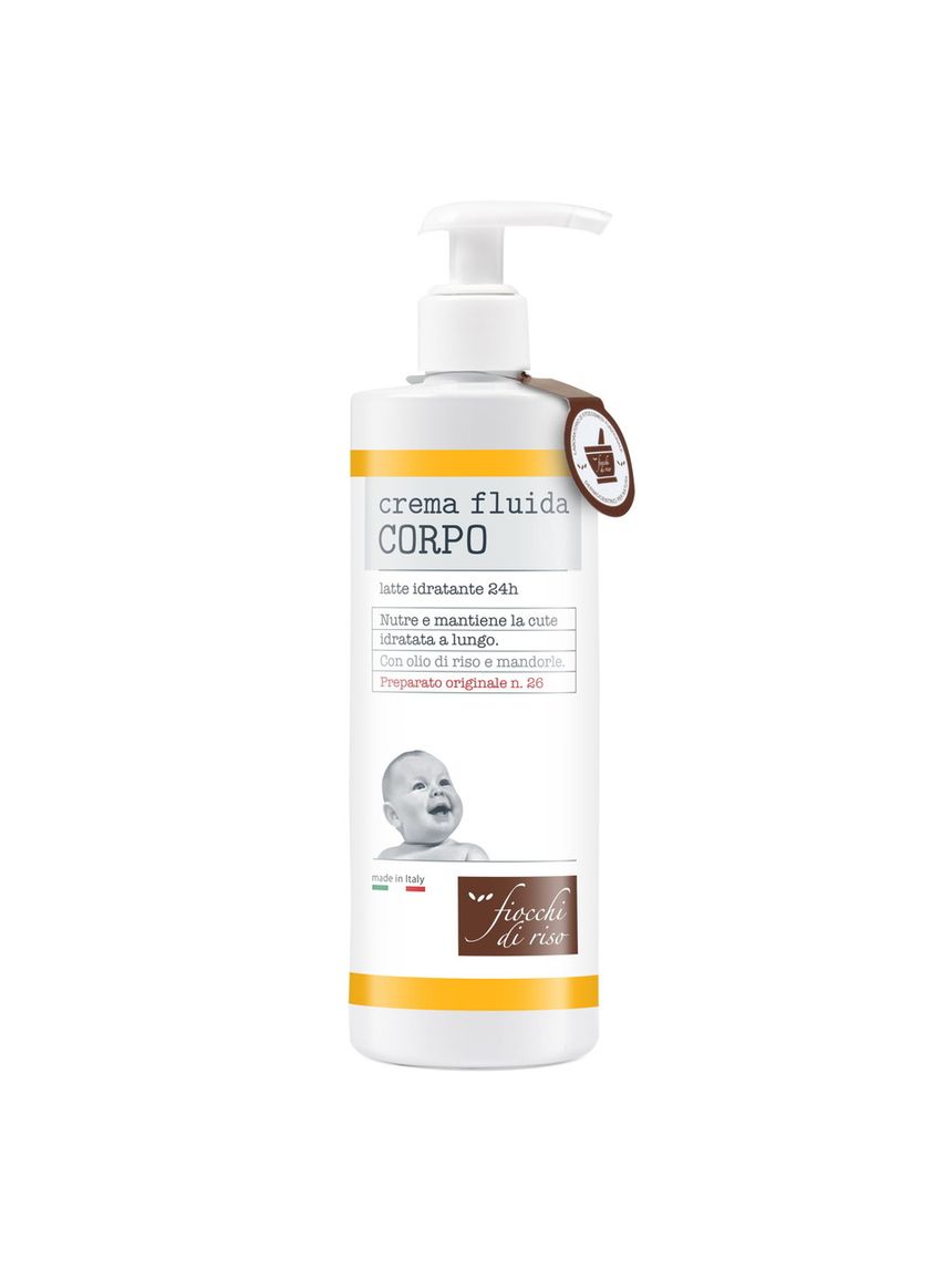 Crema fluida corpo 400 ml - fiocchi di riso