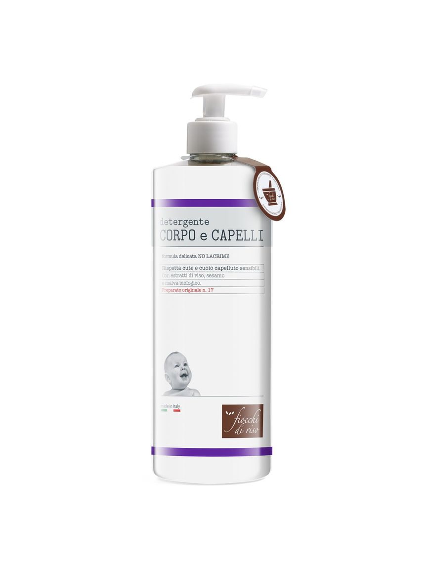 Detergente corpo e capelli 750 ml - fiocchi di riso