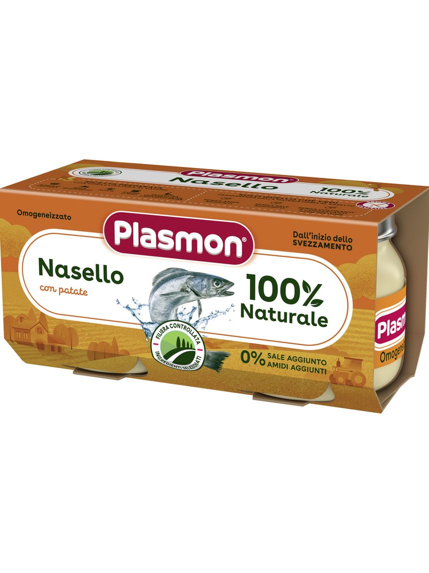 Omogeneizzato nasello e patate 2x80g - plasmon