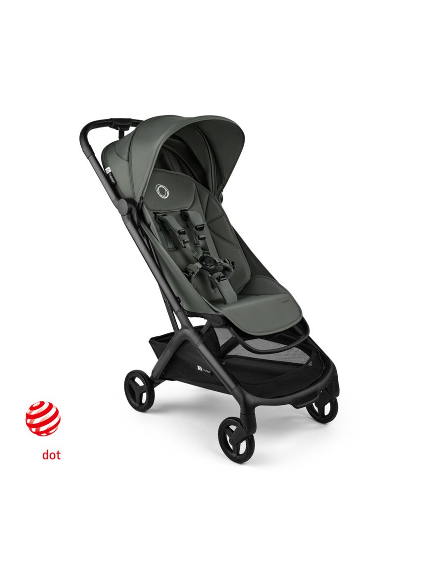 Passeggino da viaggio ultra-compatto butterfly 2 forest green - bugaboo