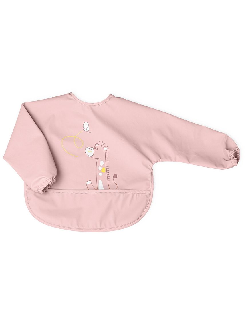 Bavaglina con maniche rosa 6m+ - chicco