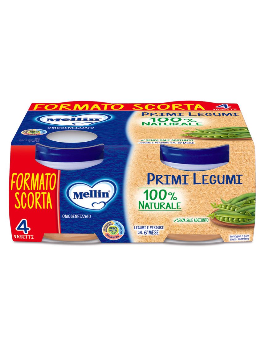 Omogeneizzato primi legumi 4x80 gr . - mellin