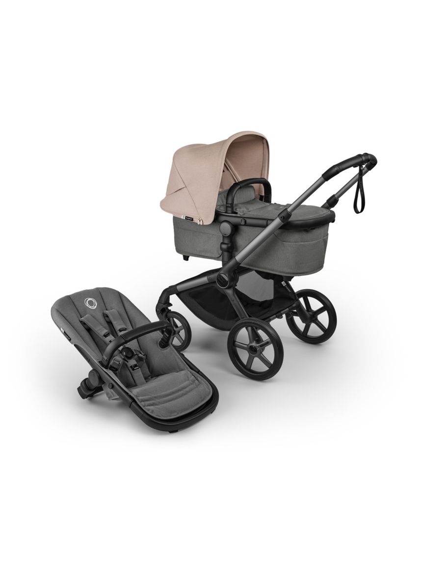 Duo fox 5 renew  black/desert taupe melange-desert taupe melange - bugaboo