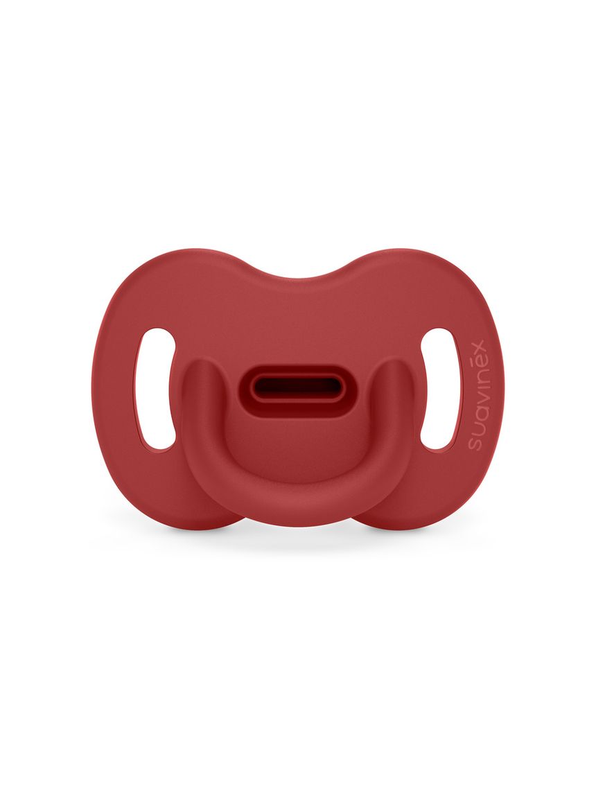 Succhietto silicone fisio sxpro 0/6 rosso peperoncino - suavinex