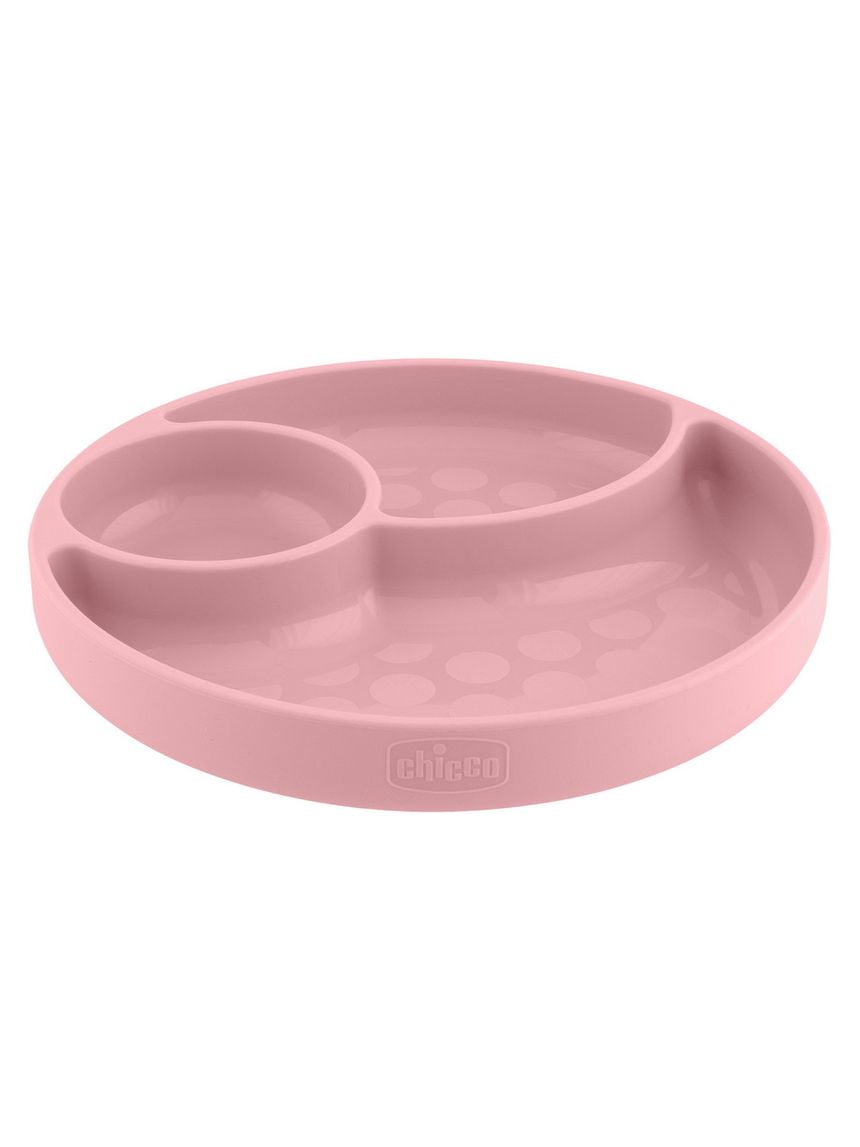 Piatto porzionato rosa 12m+ - chicco
