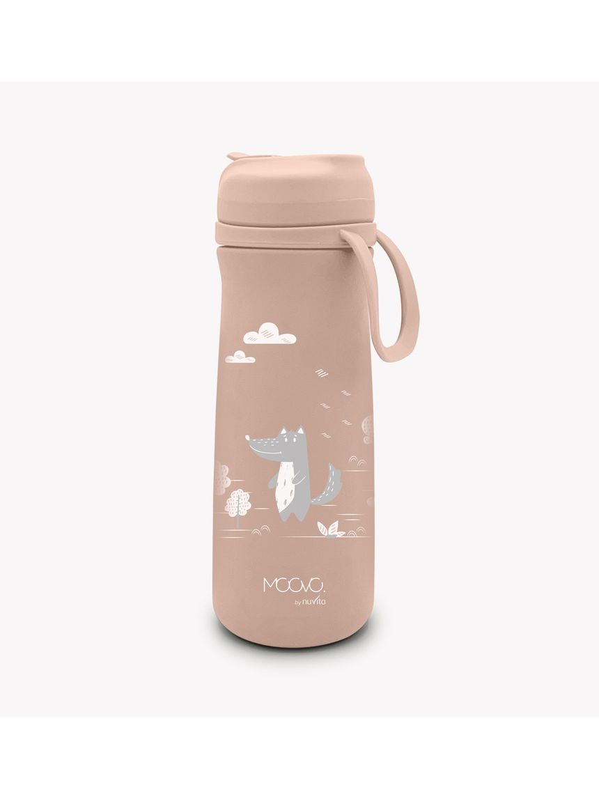 Borraccia termica in acciaio da 500ml kiddiekit  - 4441 / english rose - nuvita