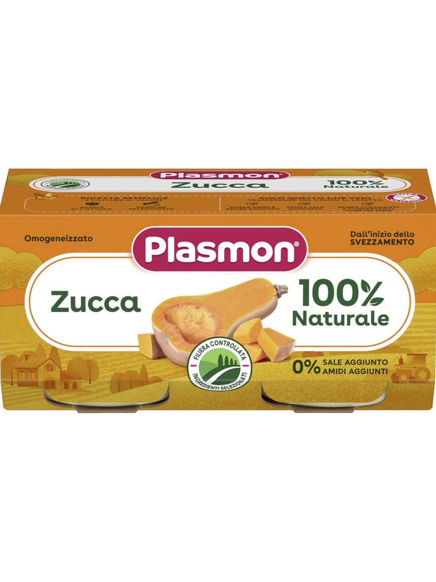 Omogeneizzato zucca 2x80g - plasmon