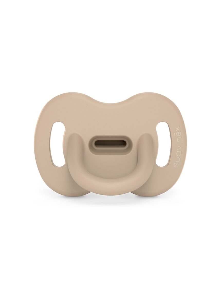 Succhietto silicone fisio sxpro 0/6 nocciola - suavinex