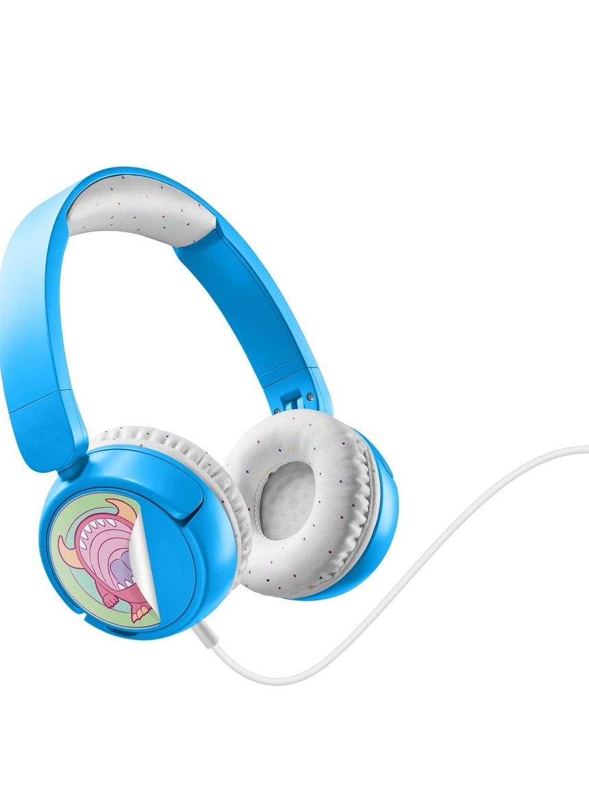 Cuffie filo 3,5 mm bimbo azzurro - music sound