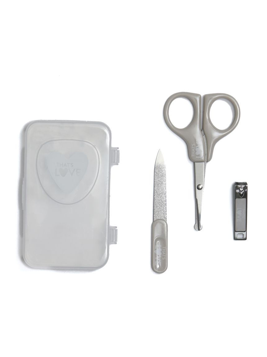 Set manicure 3 pz forbicine limetta tronchesino - that's love