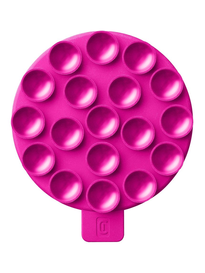 Supporto a ventosa bubble universale rosa - cellularline