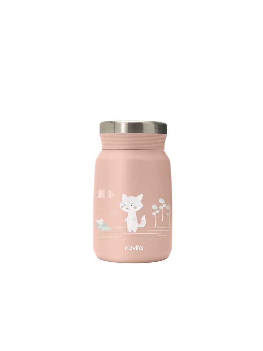 Contenitore termico per alimenti in acciaio inox da 500ml - 4472 / english rose - nuvita