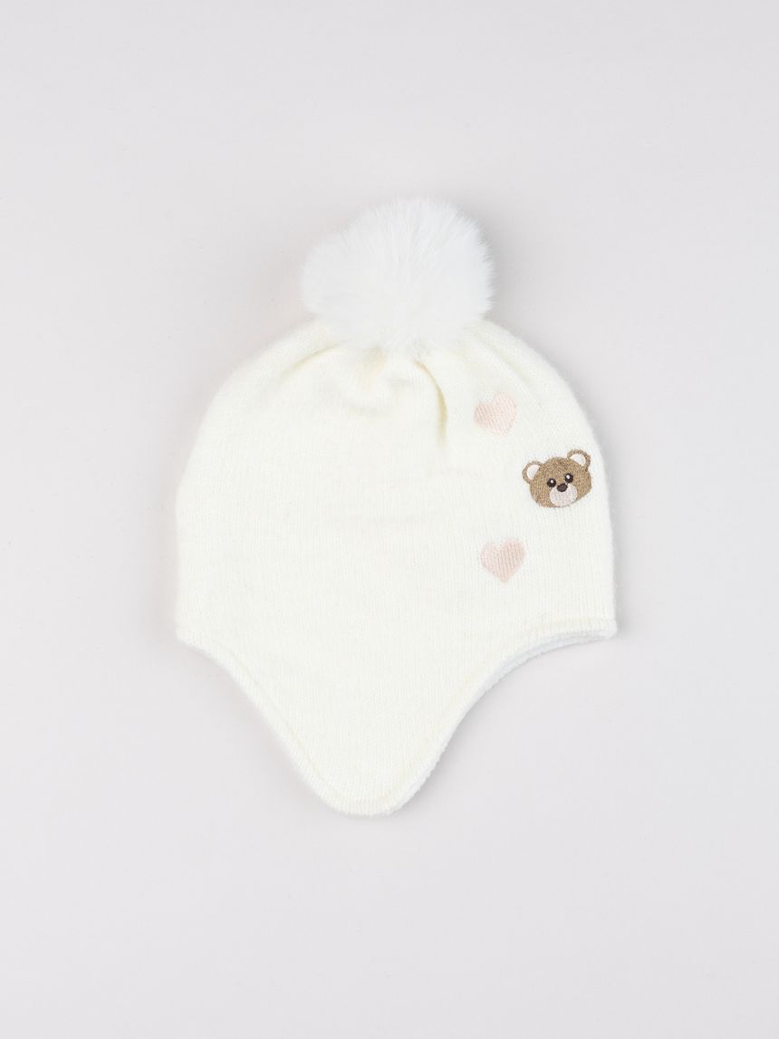 Peruviano bimba bianco orsi e cuori