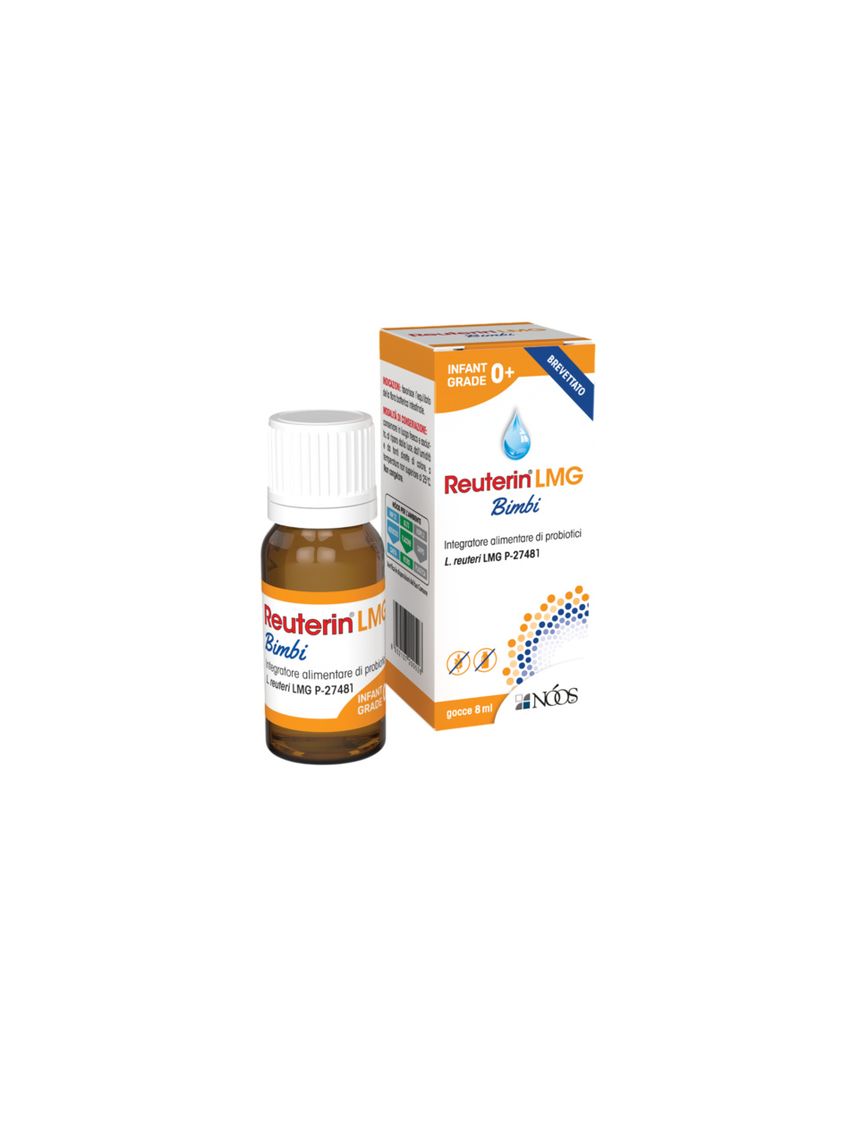 Integratore alimentare probiotico reuterin lmg bimbi 8ml - noos