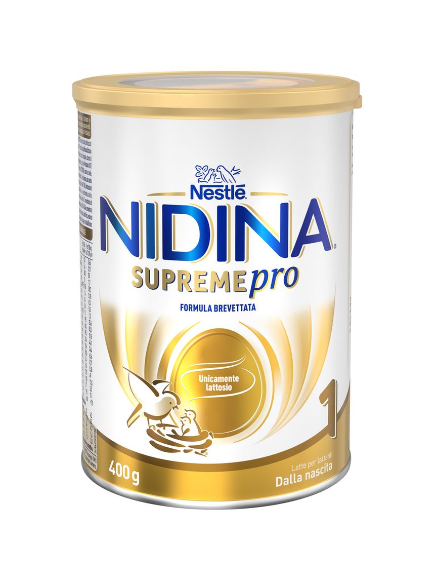 Nidina supremepro 1 latte per lattanti in polvere dalla nascita, latta 400g - nestle'