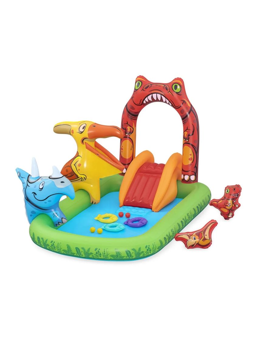 Playcenter gonfiabile bestway® jurassic splash™ con piscinetta, 2 anni+