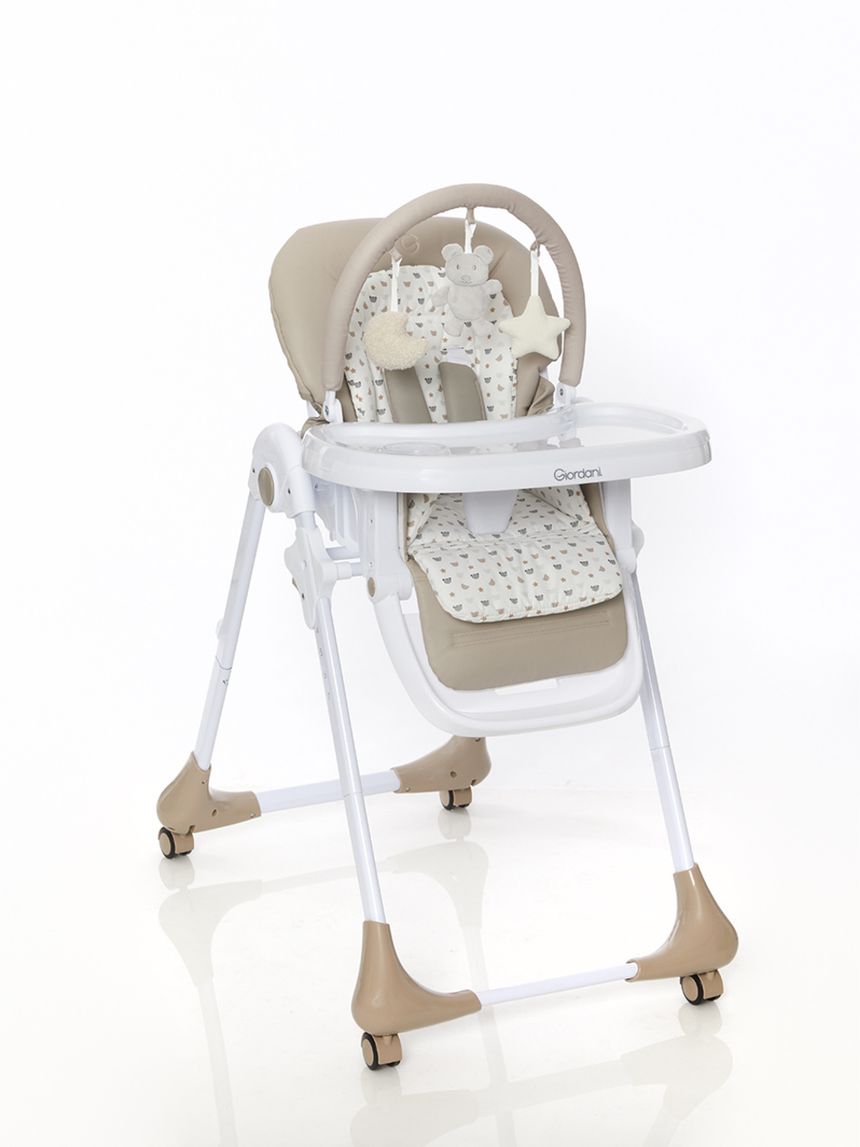 Seggiolone g- lunch & play beige - giordani