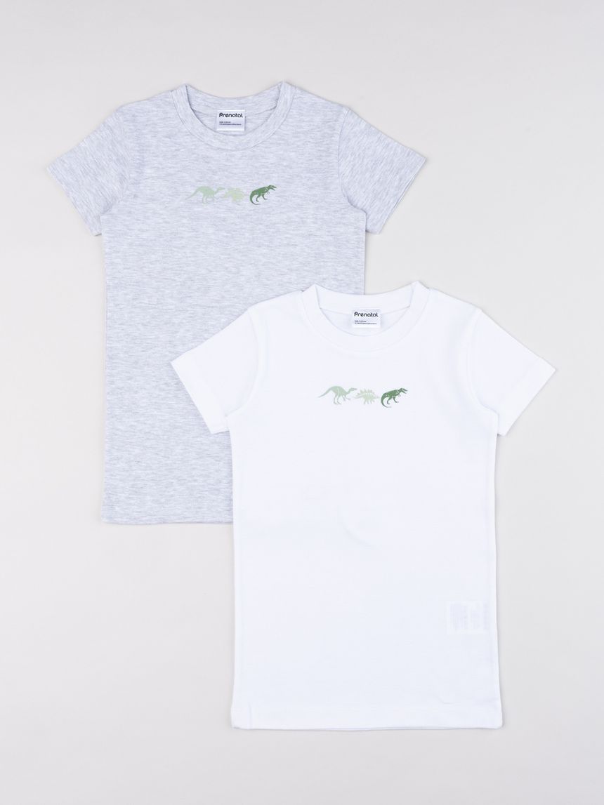 Pack 2 t-shirt costina bimbo organic cotton