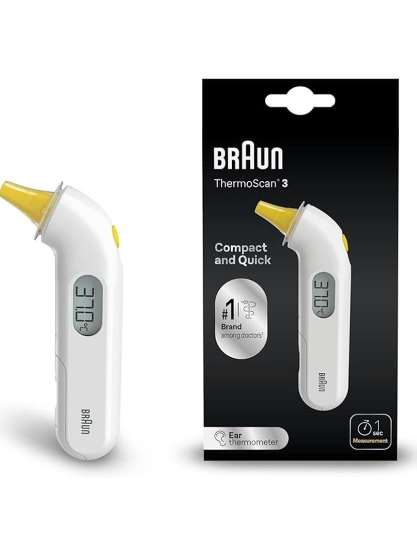 Termometro auricolare thermoscan 3 - braun