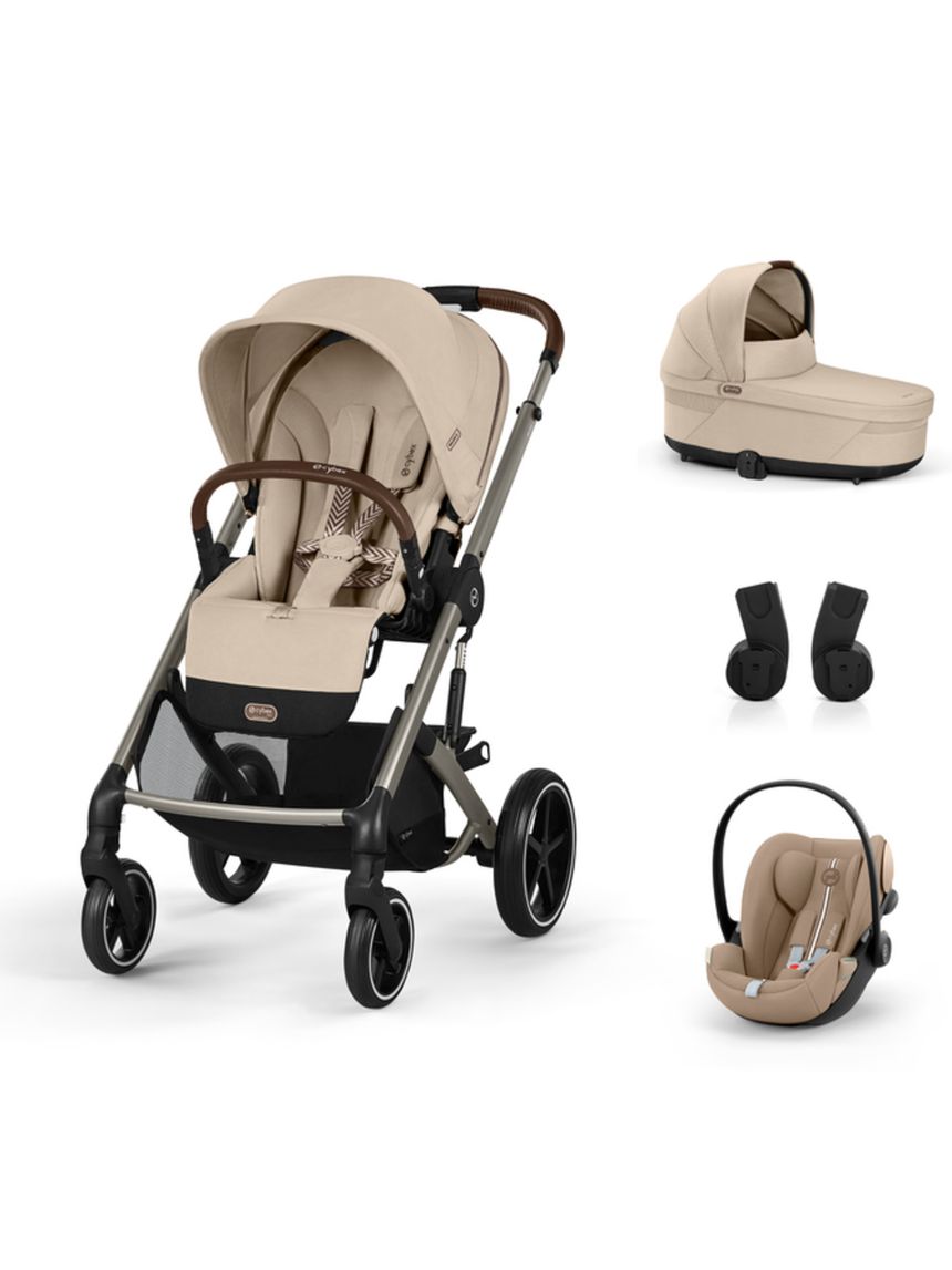 Trio balios s lux tpe nav s lux cloud g3 pls almond beige+adatt - cybex