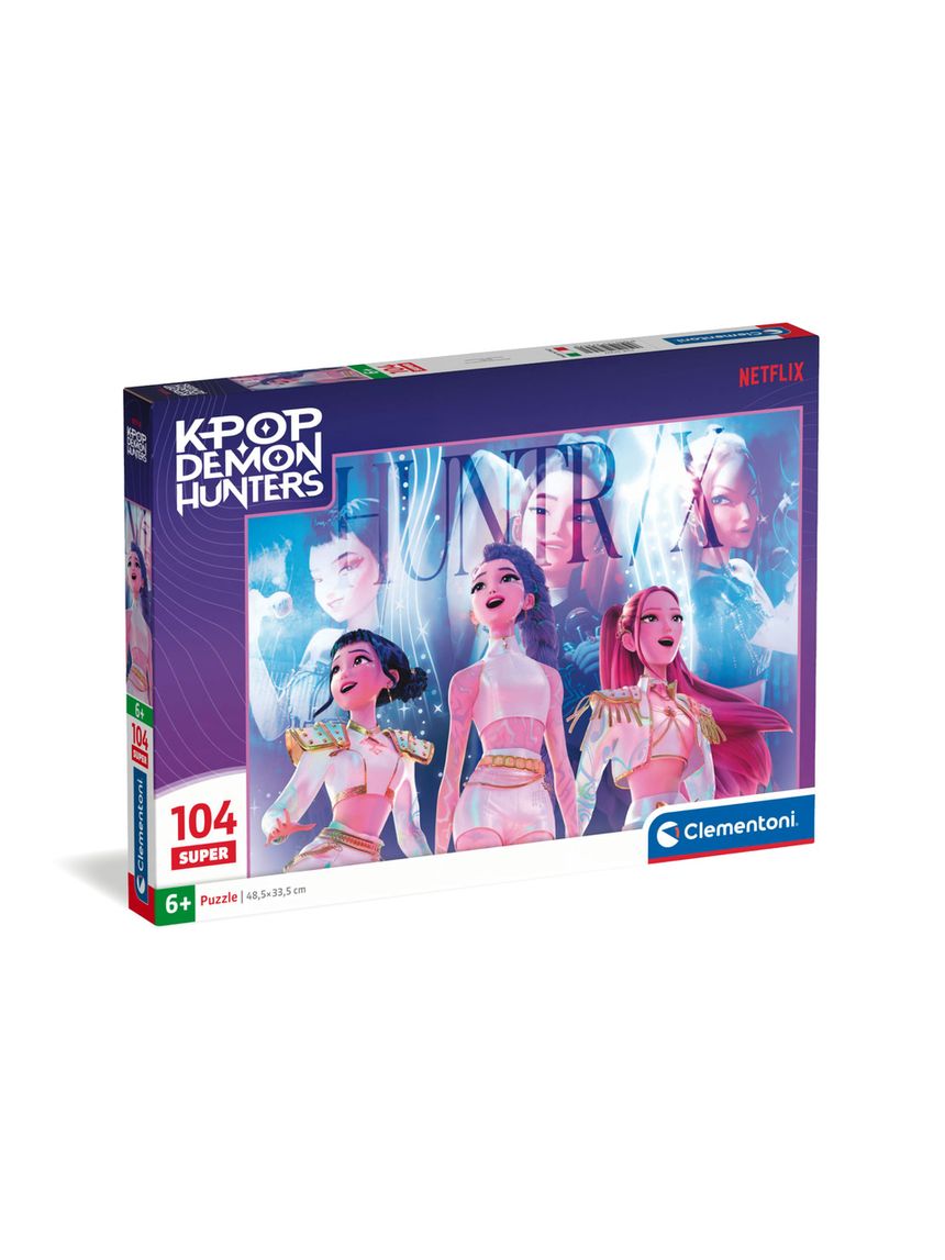 Clementoni - 27257 - puzzle 104 super kpop demon hunters