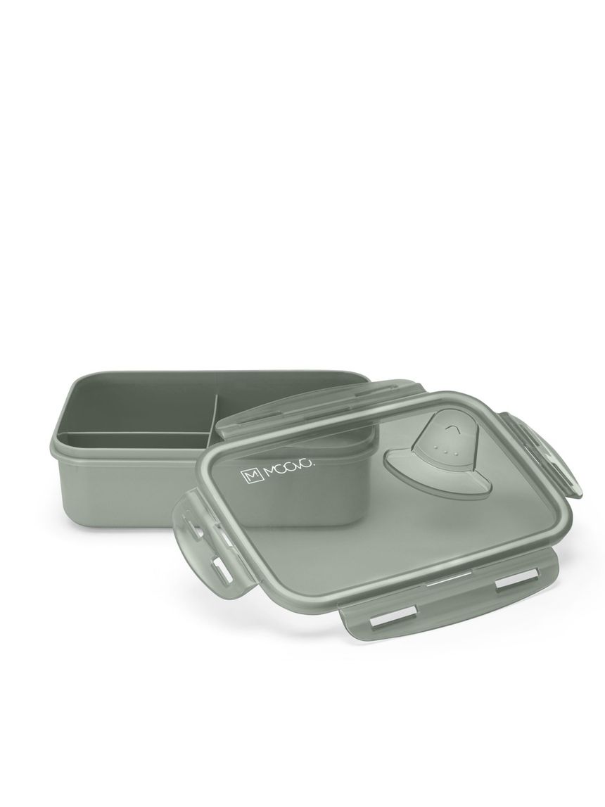 Lunch box per bambini a scomparti fissi da 1000ml - 4430 / sage green - nuvita