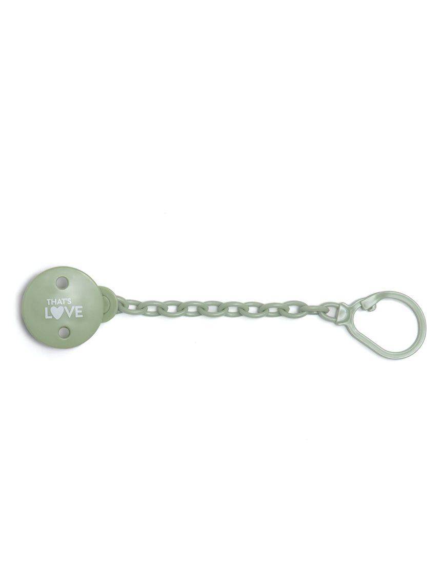 Clip portasucchietto plastica green - that's love
