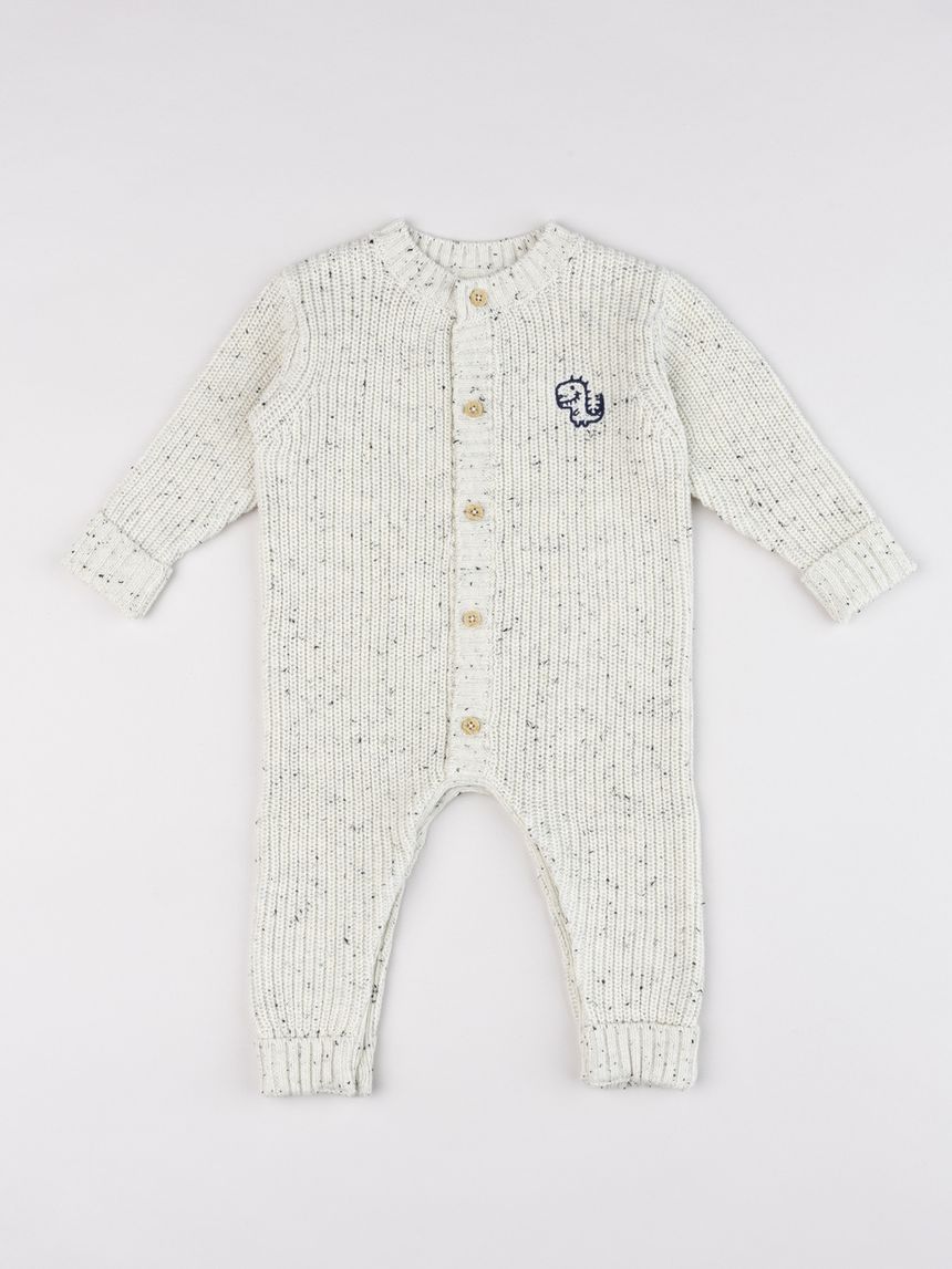 Tutina neonato tricot dinosauro