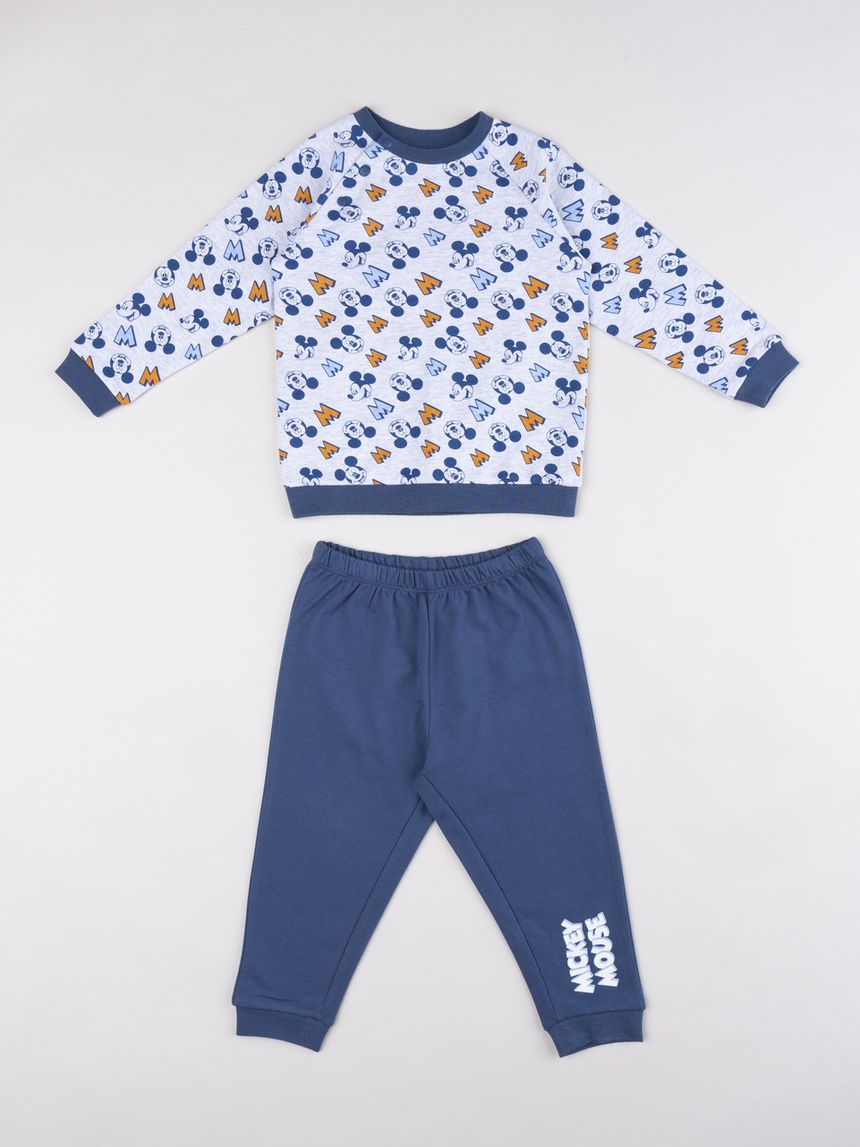 Pigiama coordinato neonati "disney - mickey mouse play"