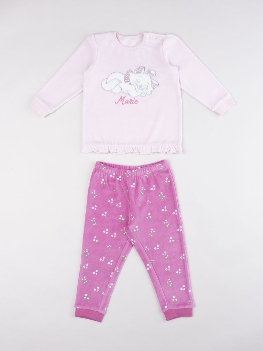 Pigiama due pezzi marie fucsia bimba