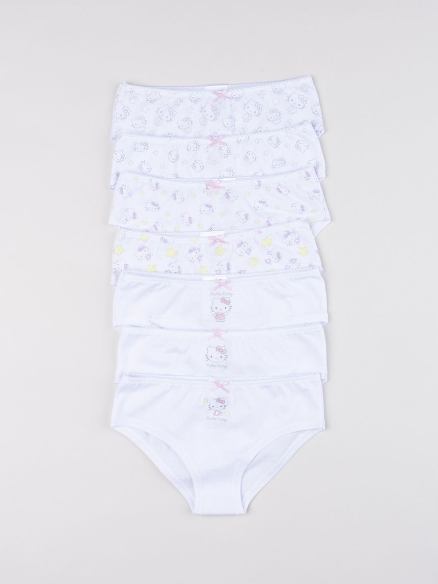Pack 7 slip bimba hello kitty
