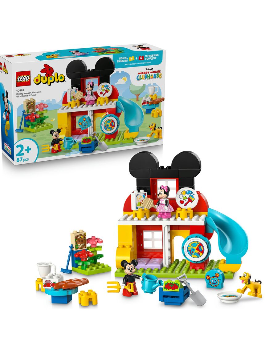 Lego duplo disney 10465 la casa di topolino con minnie e pluto